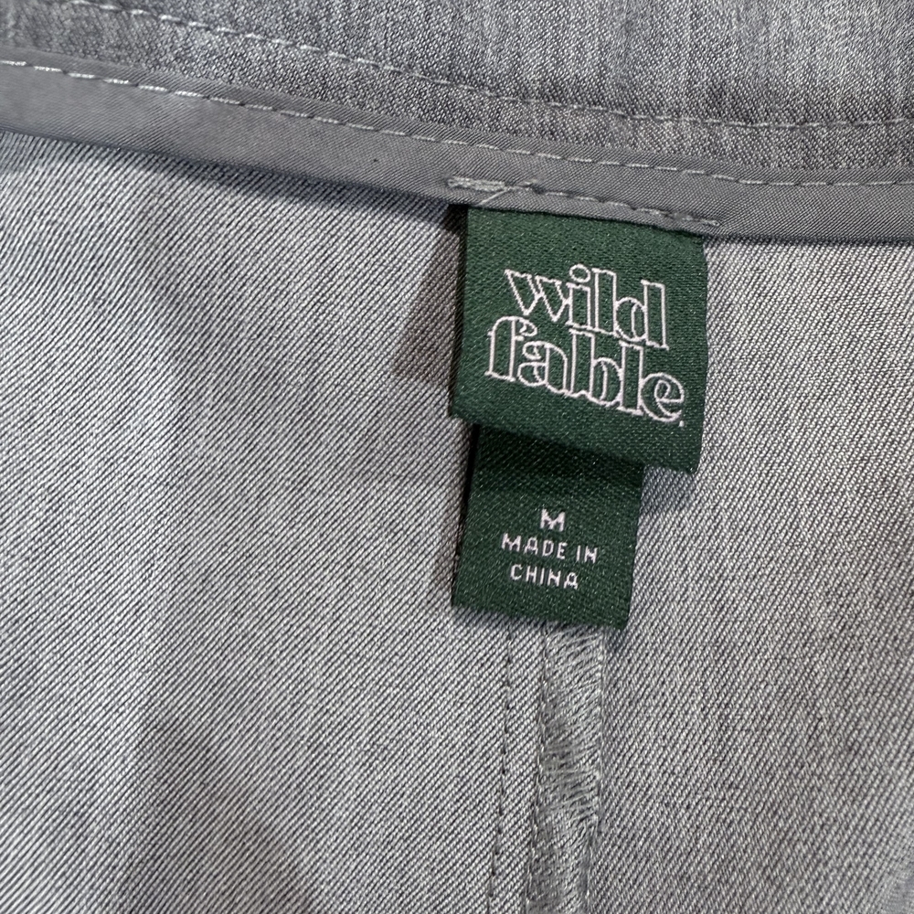 Wild Fable Gray Straight-Leg Pants - Picture 3 of 6